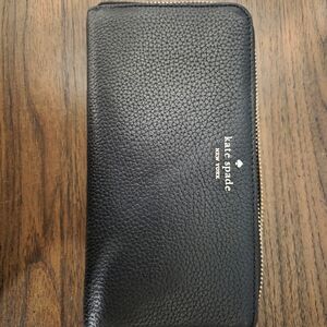 Kate Spade Black Leather Wallet